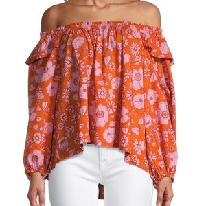 Free People Miss Daisy Off The Shoulder Top